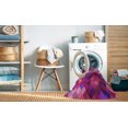thumbnail image 2 of Ahgly Tapis Rectangulaire Lavable en Machine Intérieur Transitionnel Moyen Violet Rouge Rose, 2 Pieds x 4 Pieds, 2 of 7