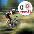thumbnail image 3 of Lightweight Bike 21T Single Set, Sprocket Freewheel Hub Mountain Bikes Parts - Red, 3 of 10