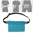 thumbnail image 4 of Pochette de Natation Imperméable Sac Sec avec Taille Ajustable Sangle de Natation Imperméable Bleu Lac, 4 of 9