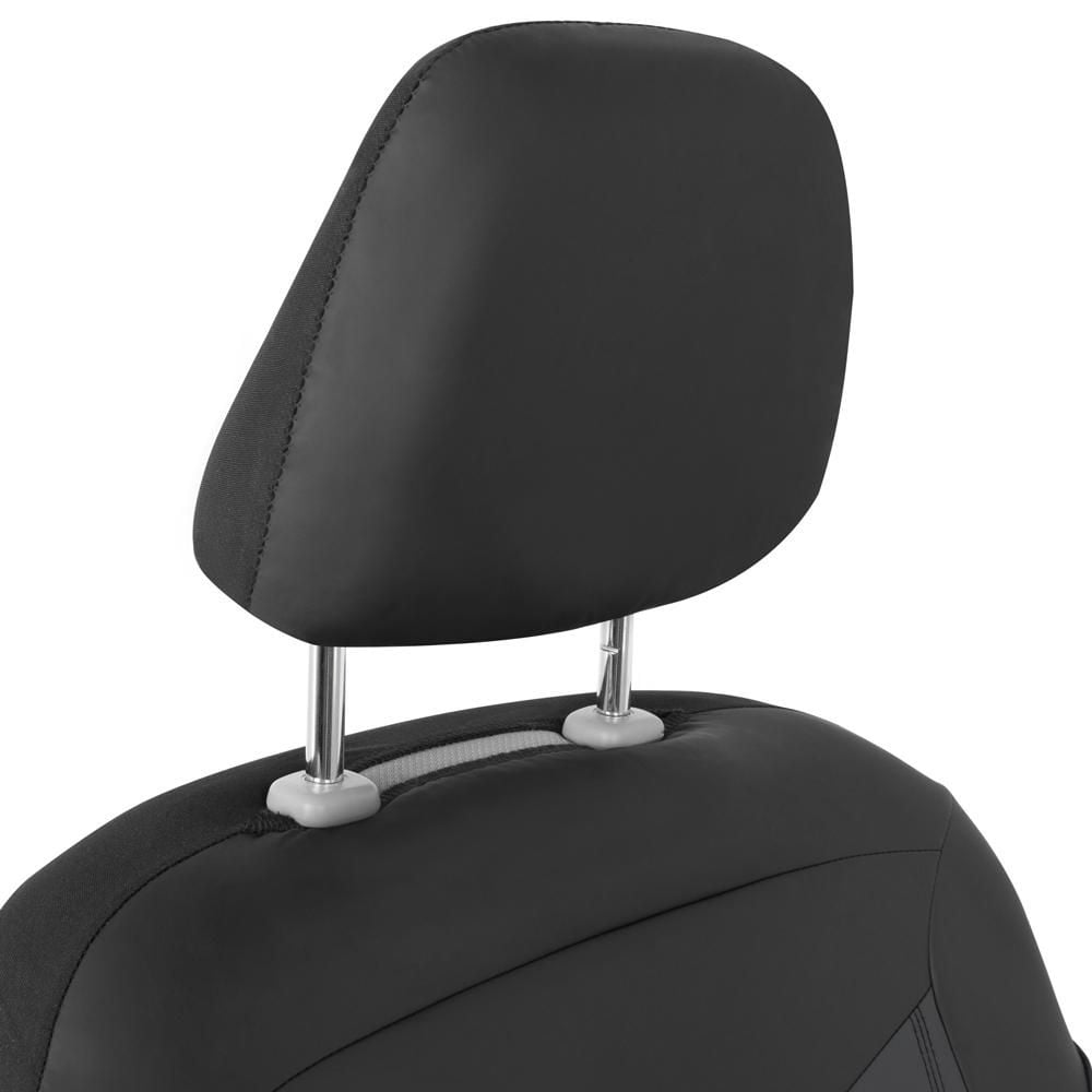 Motor Trend MTSC-304-CC Leatherette Sideless Auto Seat Covers, Charcoal