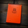 thumbnail image 3 of Rite in the Rain Weatherproof Top Spiral Notebook, 4" x 6", Orange Cover, Universal Pattern, 6 Pack (No. OR46L6), 3 of 9