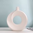 thumbnail image 2 of MesaSe Creative Skeleton Ceramic Vase Irregular Hollow Flower Vases for Table Centerpiece Decor, 2 of 3