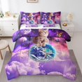 thumbnail image 1 of YST Little Cat King Comforter Set - 7 Pieces, King, Galaxy Starry Sky, Cute Kitten, 1 of 5