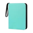 thumbnail image 3 of HILABEE 9 Pocket Binder Binder Photocard Zipper Portable Waterproof Trading Card Green, 3 of 9