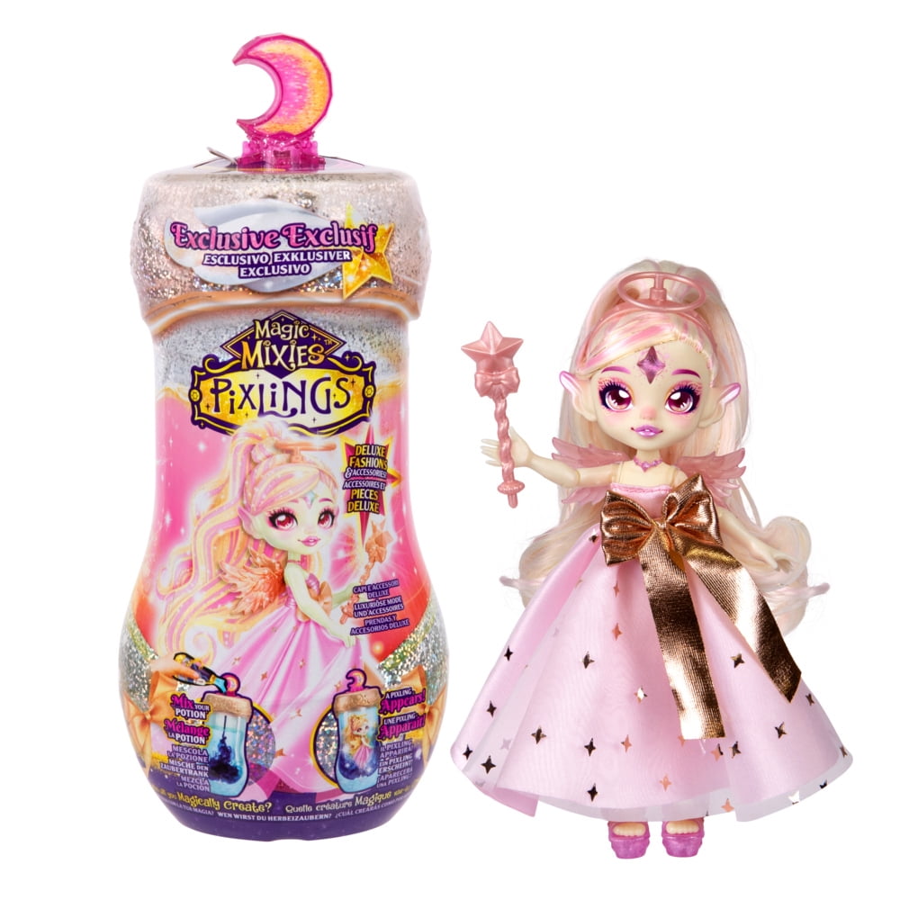 Magic Mixies Pixlings Doll Angelica the Shining Angel Pixling