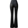 thumbnail image 2 of ORUYROP Micro Pantalon en Denim Taille Haute Slim pour Femmes Jeans Troués, 2 of 5