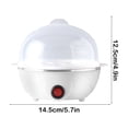 thumbnail image 3 of Binmer Cooker Mini Multifunctional Stainless Steel Household Double Layer Boiled Eggs Breakfast Small Home Electricity, 3 of 6