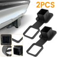 thumbnail image 1 of 2 Pcs Couvercle d'Attache de Remorquage Bouchons d'Attache s'Adaptent aux Récepteurs de 2 Pouces Couvercle de Bouchon de Remorquage Couvercle de Récepteur d'Attache de Remorque Auto Capuchons de Bouchon Couvercle en Caoutchouc Nitrile Accessoires (Noir), 1 of 7