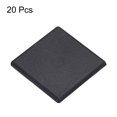 thumbnail image 4 of Embouts Carrés en Plastique Standard Extrusion Aluminium Noir 50x50mm 20 Pcs, 4 of 5