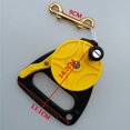 thumbnail image 3 of koolsoo Compact Scuba Diving Reel & Handle, Brass Double Ended Snap Equipment - Yellow, 3 of 9