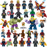 Toyspire 32-Piece Action Hero Building Figures Set, Creative Construction Block Toy for Kids Birthday & Party Gifts