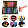 thumbnail image 4 of Crayon, Fluorescent Crayons Single Use Hair Dying Rod Painting Chalk Set Painting Crayons, 4 of 8