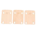 thumbnail image 1 of Electric Guitar Neck Shim Maple Wood Neck Shim Plate Spacer Instrument Replacement Accessory  For Guitar And Bass Repair, 1 of 8