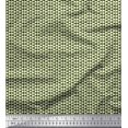 thumbnail image 1 of Soimoi Polyester Crepe Fabric Triangle Small Printed Craft Fabric by The Yard 52 Inch Wide, 1 of 3