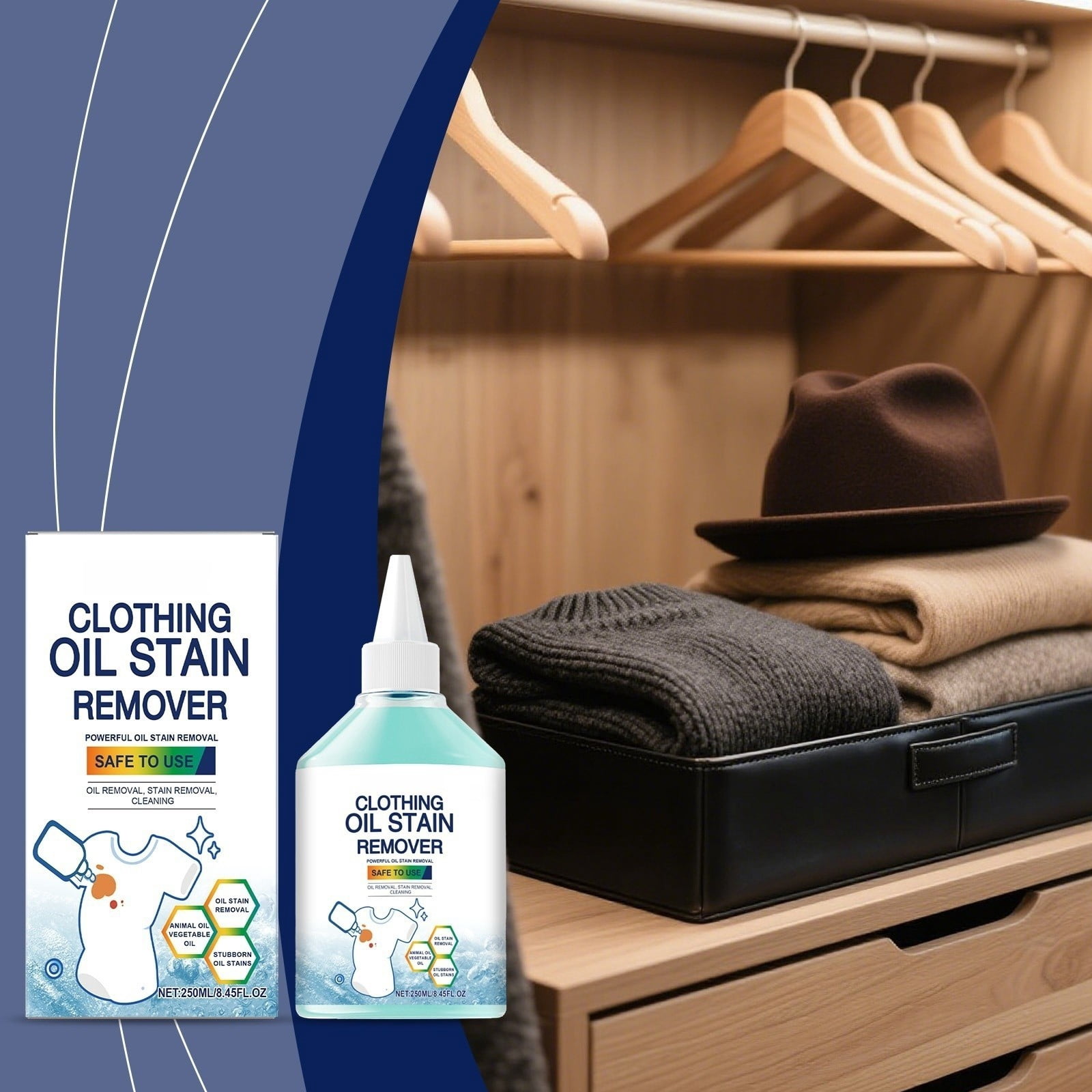 Hearth & Gear Stain Remover Strong Decontamination And Descaling Special Stain Removal Special 250ml Dish Soap Natural No Days The Stuff Spray Home Cleaning Gadgets Bathtub Heavy Duty Metal for
