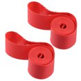 thumbnail image 1 of Unique Bargains Bande de Jante de Vélo Bicyclette Bande de Jante Ruban Doublure Chambre à Air Bande de Protection Paire Rouge-16 Po, 1 of 7