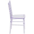 thumbnail image 3 of Chaise Chiavari en résine blanche pour enfants, 3 of 9