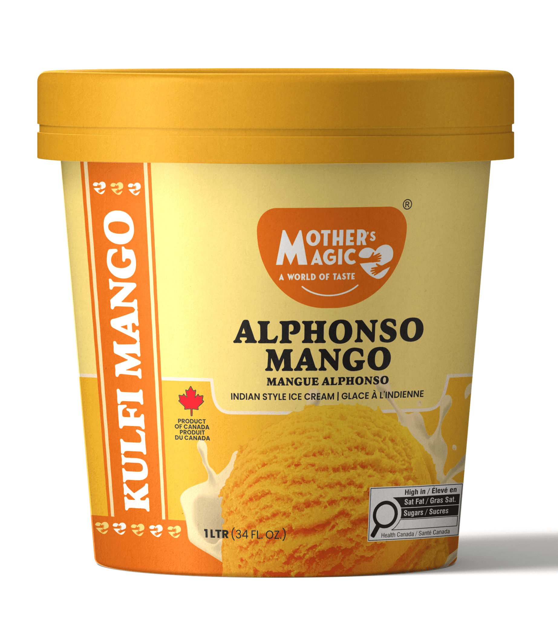 Kulfi à la mangue Alphonso Mother’s Magic Dessert kulfi mangue