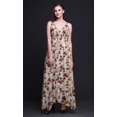 thumbnail image 4 of Bimba Robe Longue de Villégiature à Imprimé Floral pour Femmes, à Cordon, Bretelles Spaghetti, Tenue de Plage - Grande, 4 of 6