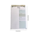thumbnail image 3 of EGNMCR Back to School, Gift for Kids Weekly Plan B5 Flip Up Coil Notebook Schedule Book Color Portable Notebook Plan book, 3 of 5