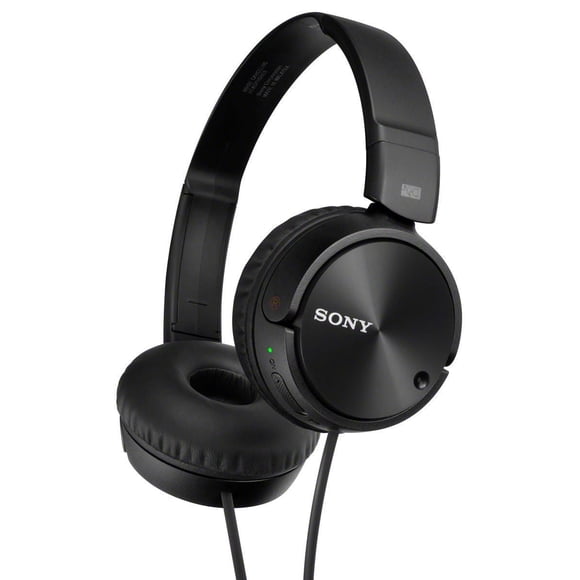 Sony Noise Canceling Over-Ear Headphones, Black -MDRZX110NC