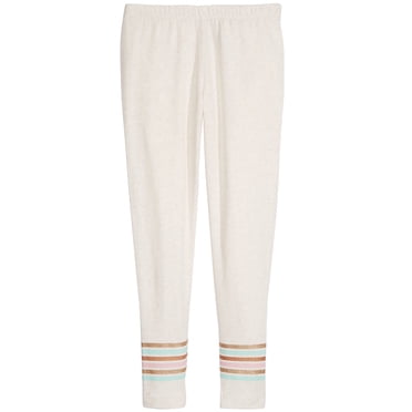 Epic Threads Big Girls Striped Leggings (White, L)