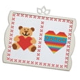 thumbnail image 3 of DIY Animals Cross Stitch for Kids Children 11CT Counted Bear Love, 3 of 9