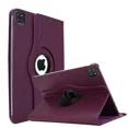 thumbnail image 1 of iPad Air 13 Inch Case 2024/ iPad Pro 12.9 Case (6th/5th Gen 2022/2021), Slim Smart Shell Translucent Frosted Hard PC Back Cover, Support Touch ID & Pencil Pro/2nd/USB-C - Purple, 1 of 4