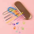 thumbnail image 3 of F-sewing Needles, Handmade Wool Needle, Big Eye Needles With Storage Box, Leather Sewing, Round Tip Blunt Needles For Cross Stitch, Sewing, Embroidery, 3 of 4