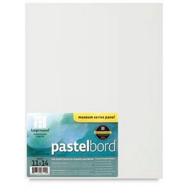 Ampersand PBW09 Bord Pastel Blanc - 9 X 12 Po