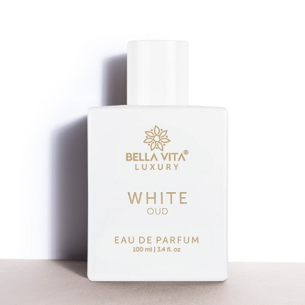 BELLAVITA WHITE Oud Unisex, Perfume for Women and Men, 100 ml EDP
