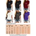 thumbnail image 2 of Daeful Hauts Imprimé Pissenlit T-Shirts Manches Courtes Dames Coupe Décontractée Col Rond Tee Noir 3TG, 2 of 2