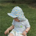 thumbnail image 4 of Summer Outdoor Sun Protection Beach Hat Baby Breathable Baby Breathable Mesh Cap Kids Cute Visor Cap for Outing Children, 4 of 9