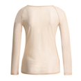thumbnail image 5 of Chemise en Maille Transparente à Manches Longues pour Femmes Polyester pour Superposition dans Différentes Saisons, 5 of 5