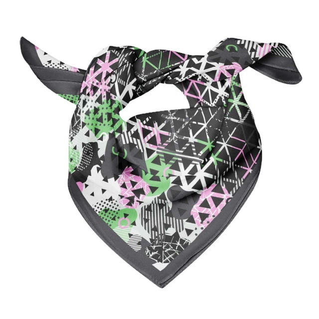 Bimba Womens Rectangular Printed Cotton Voile Scarf Neck Head Wrap-40 x 80 Inches