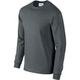 thumbnail image 3 of Gildan T-Shirt à Manches Longues en Coton Ultra Uni à Col Ras du Cou pour Hommes, 3 of 5