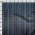 thumbnail image 3 of oneOone Georgette Viscose Fabric Madras Check Print Fabric BTY 42 Inch Wide, 3 of 4