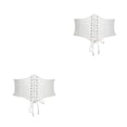 thumbnail image 4 of braveheart Meticulously Crafted Thin Waist Closure For Flawless Look Preferred Is Soft And Breathable white 73cm 2Set, 4 of 6