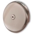 thumbnail image 1 of Single Hole Bathtub Drain Overflow Plate with One Matching Screws, Easy to Install, Satin Nickel, 1 of 7