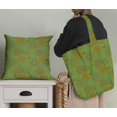 thumbnail image 5 of Soimoi Green polyester Crepe Fabric Circle Art Geometric Print Fabric by Yard 52 Inch Wide, 5 of 5