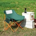 thumbnail image 2 of Chaise Pliante d'Extérieur Tabouret d'Extérieur Portable Chaise de Plage Résistante au Poids Camping, 2 of 7
