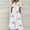 Blue, variant on Pisexur Short Sleeve V-Neck Knee-High Dress Fashion Women Summer Printing Causal V-Neck Button Short Sleeve Vacation Pockets Dress Women Dress