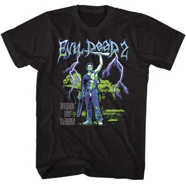 T-Shirt Noir pour Adulte Evil Dead Lightning