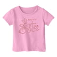 thumbnail image 4 of LUOGENLI T-Shirt pour Filles Mode Décontractée pour Enfants Imprimé Col Rond Manches Courtes T-Shirt Maxi Ensembles Filles 2 Pcs 8-9 Ans, 4 of 4