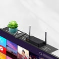 thumbnail image 4 of Wzzjkit TV Top Shelf Steel Floating TV Stand Monitor Shelf Media Boxes Game Console Router And Remote Control DVD Storage Shelves, 4 of 7