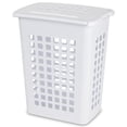 thumbnail image 1 of Sterilite Rectangular Laundry Hamper- White, 1 of 9
