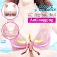 thumbnail image 2 of XZNGL Sports Bra Front Closure Womens Sports Front Closure Extra-Elastic Breathable Lace Trim Bra, 2 of 7