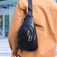 thumbnail image 2 of Bdday Sacs pour Femmes Sac à Bandoulière Sac à Dos Crossbody avec avec Trou pour Écouteurs Sangle Sac à Dos Sac à Dos de Randonnée Sac Bandoulière Polyvalent Sac de Poitrine Sac Messager pour Femmes Crossbody, 2 of 9