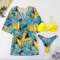 thumbnail image 4 of Birdeem Fashionista Lady Sexy Containing Chest Pad Print Bikini Set Two Piece Swimsuit, 4 of 6