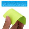 thumbnail image 4 of Unique Bargains 3.5' x 2' Blank Paper Business Cards, 90 Pack Small Index Flash Cards Words Message Note Card, Green, 4 of 7